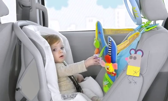 Taf Toys Baby Auto-Spielcenter mit Spiegel TAF TOYS in mehrfarbig